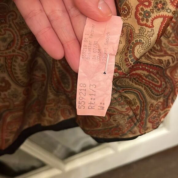 Leather Structured Jacket - Picture 10 of 14